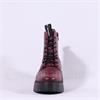 Wonders Bristol Platform Lace Ankle Boot - Wine Leather